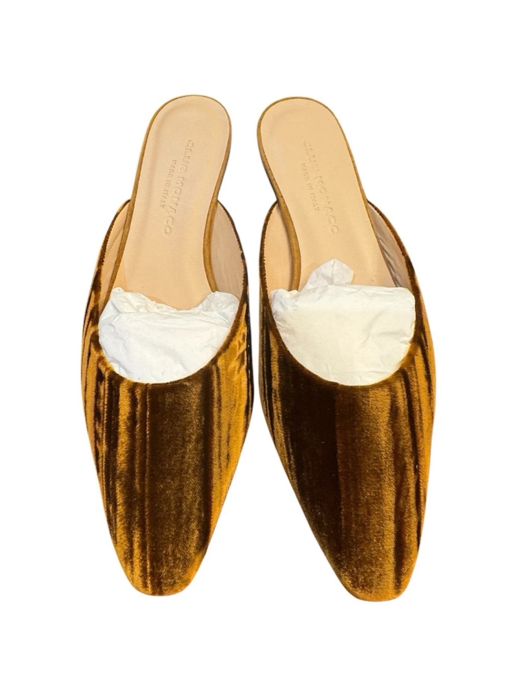Club Monaco Zaydie flat mule velvet